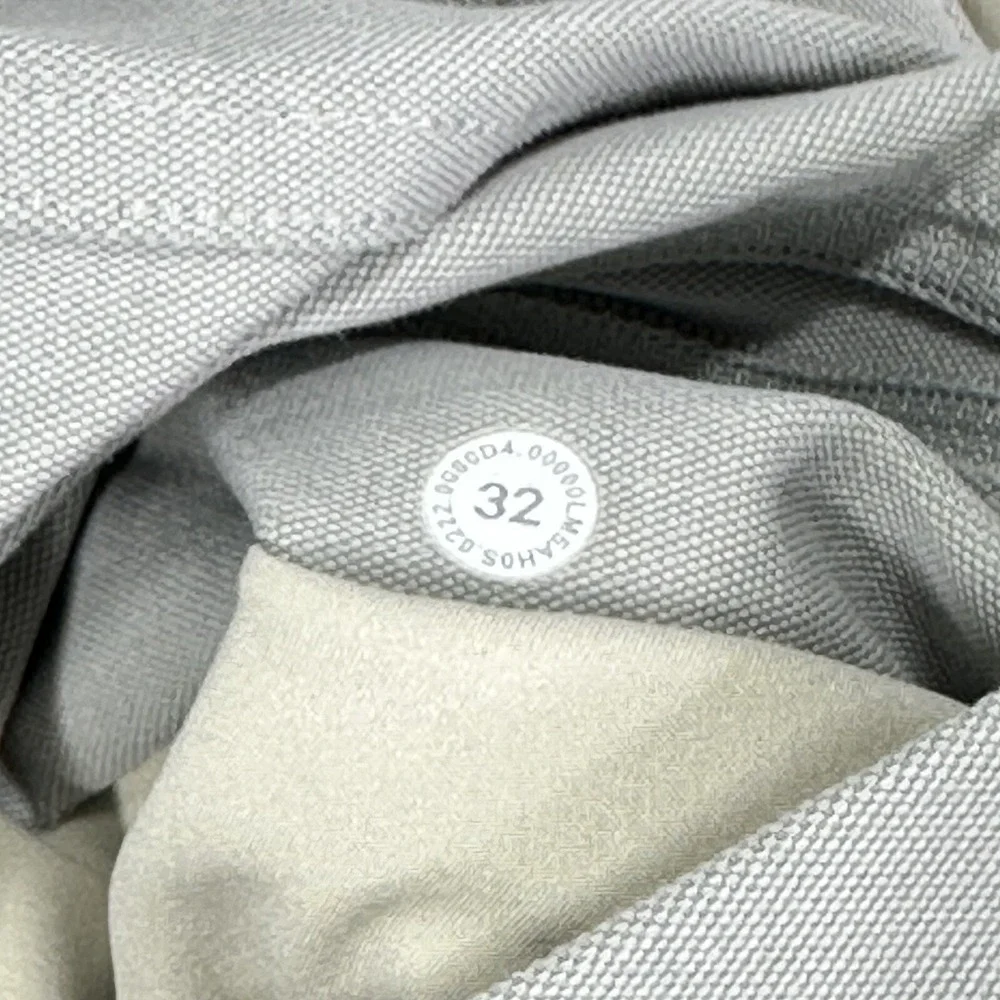 Lululemon ABC Mens 32X29 Relaxed Utilitech Gray Pant lm5ah0s‎ (tag32)